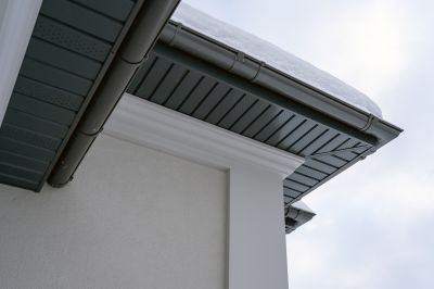 Gutter Covers on a Commercial Property